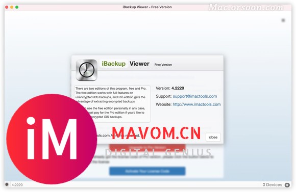 iBackup Viewer for mac(iPhone备份提取工具) M1芯片mac可用-1.jpg