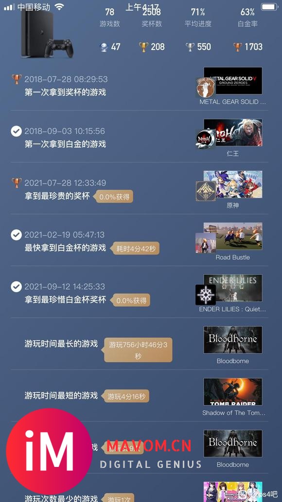 15年买ps4到现在,我这个应该属于休闲玩家了吧!-2.jpg