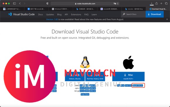 m1版本的vscode谁能分享下,官网下载太慢了-1.jpg