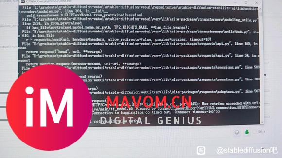 Stable diffusion手动下载导入模型失败-1.jpg